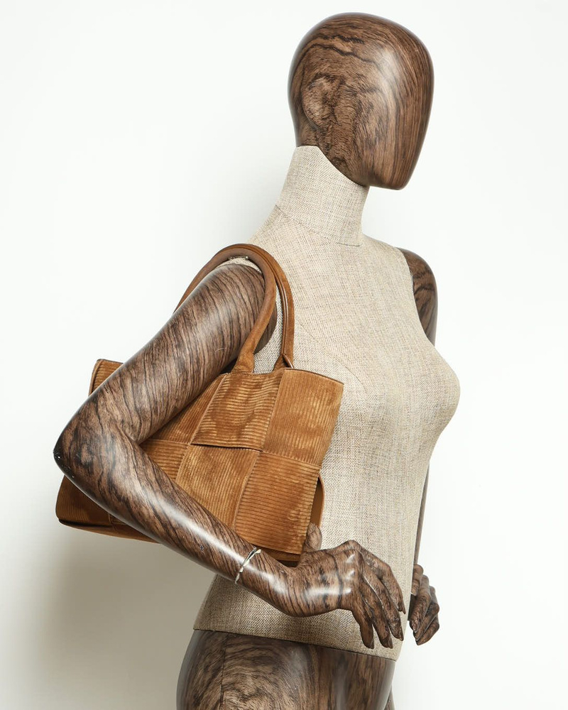 Bottega Veneta Suede Small Arco Bag