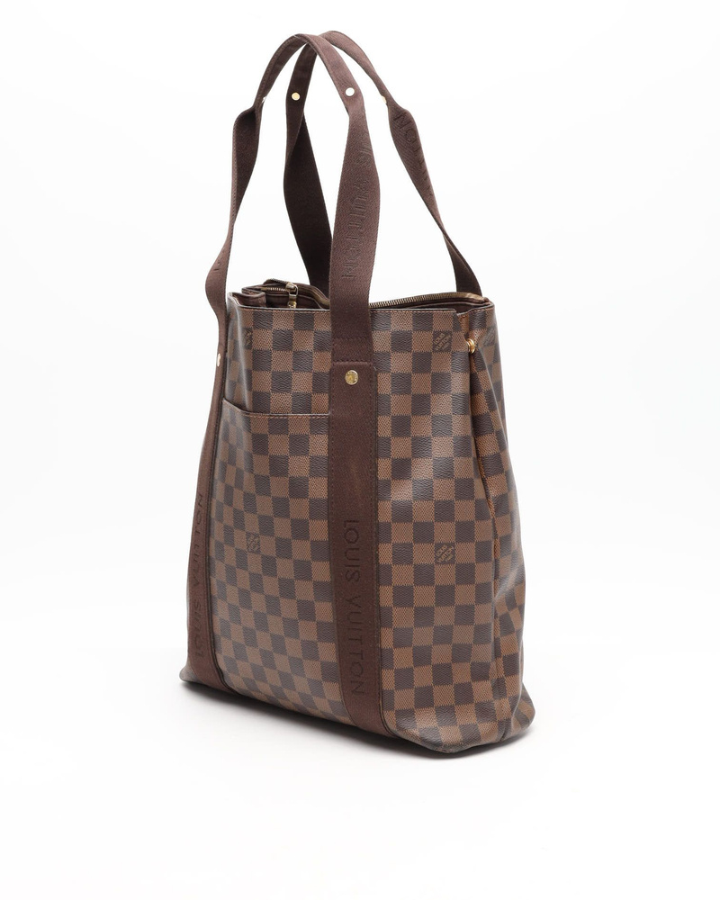 Louis Vuitton Damier Ebene Cabas Beaubourg Tote Bag