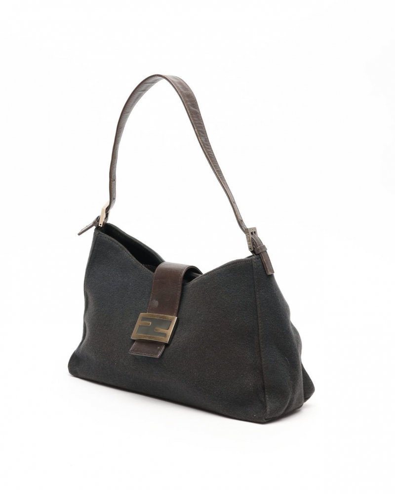 Fendi Felt Shoulder Bag