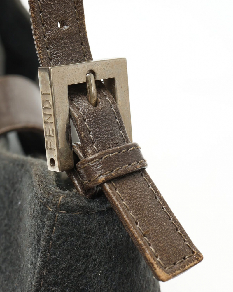 Fendi Felt Shoulder Bag