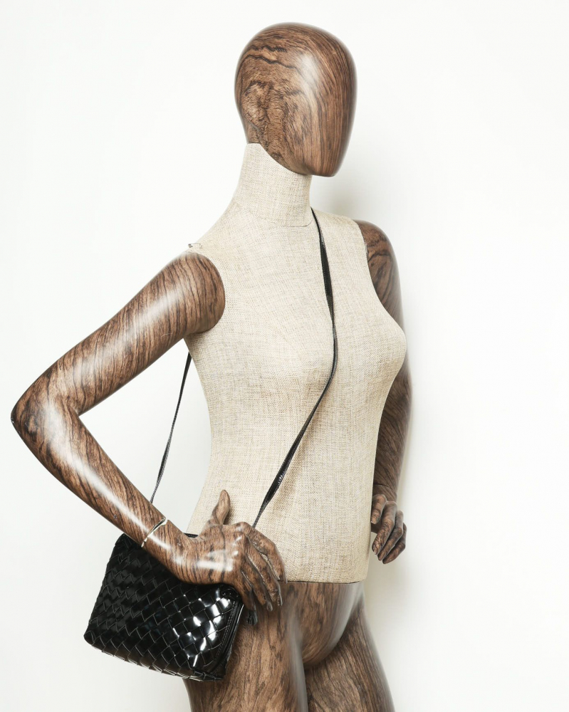 Bottega Veneta Small Patent Nodini Bag