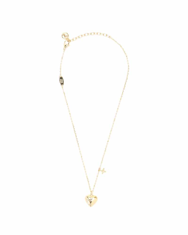 Louis Vuitton Blooming Heart Necklace