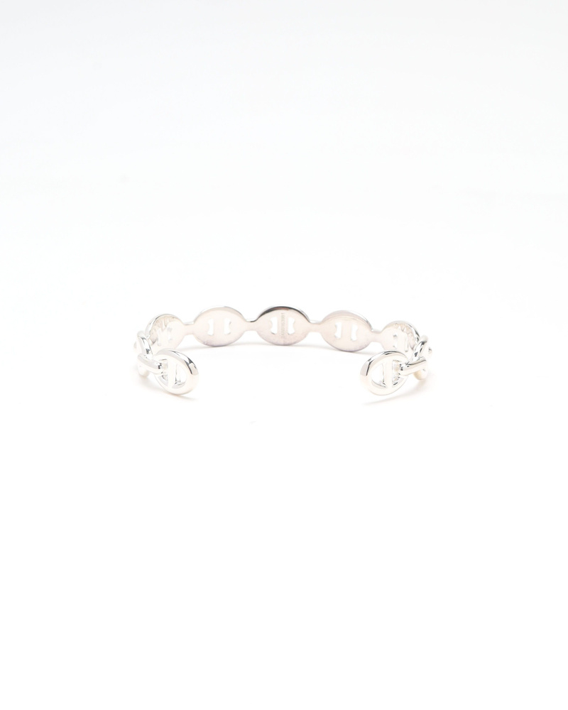 Hermès Chaîne d'Ancre Silver Bracelet