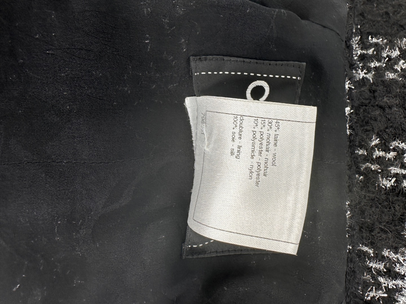 Chanel AH 2011 tweed jacket