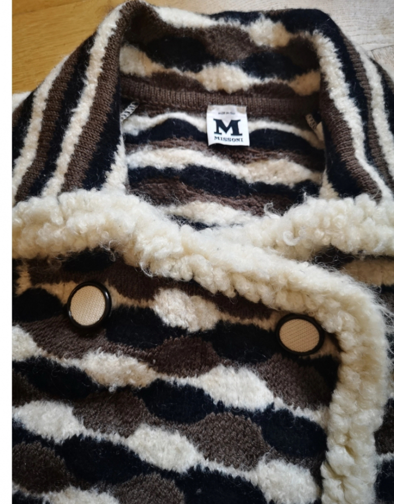 M Missoni Manteau doux en laine