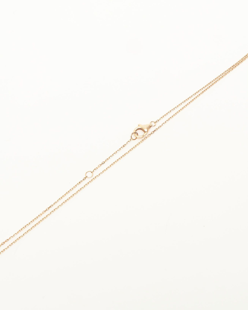 Cartier Amulette de Cartier Mother Of Pearl Onyx Necklace in 18K Rose Gold