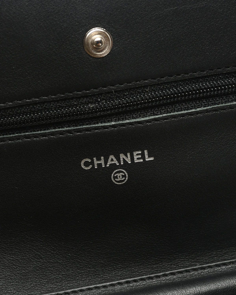 Chanel Classic Patent Wallet On Chain Bag