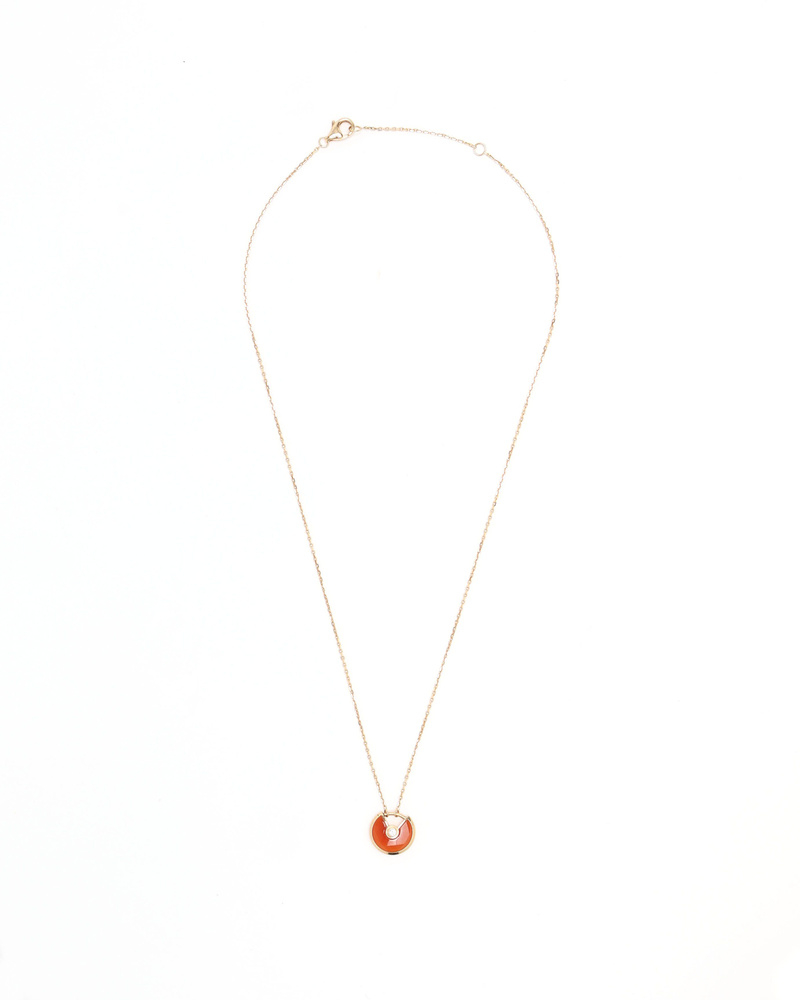 Cartier Amulette de Cartier Carnelian Necklace