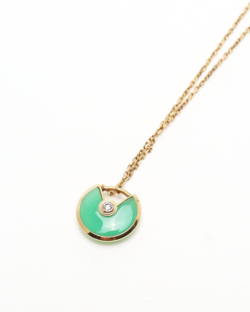 Cartier Amulette de Cartier Chrysoprase Necklace