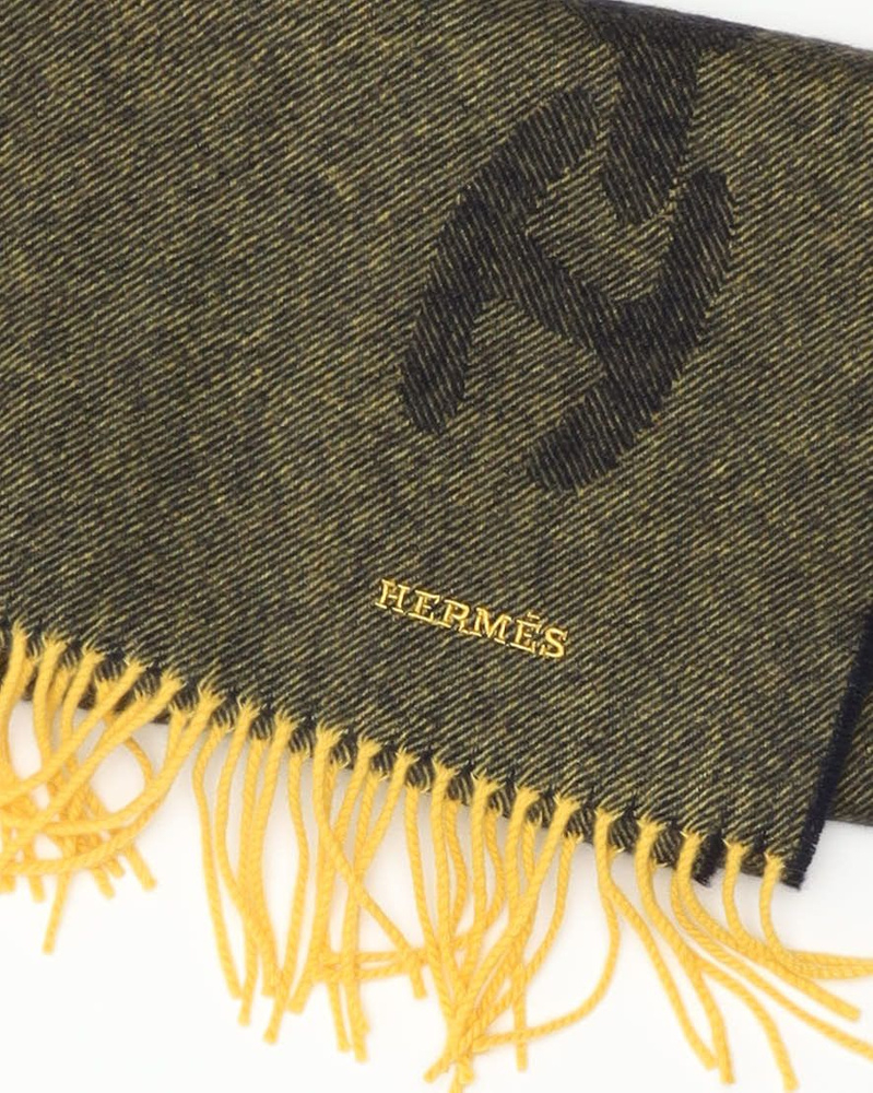 Hermès Chaîne d'Ancre Cashmere Scarf