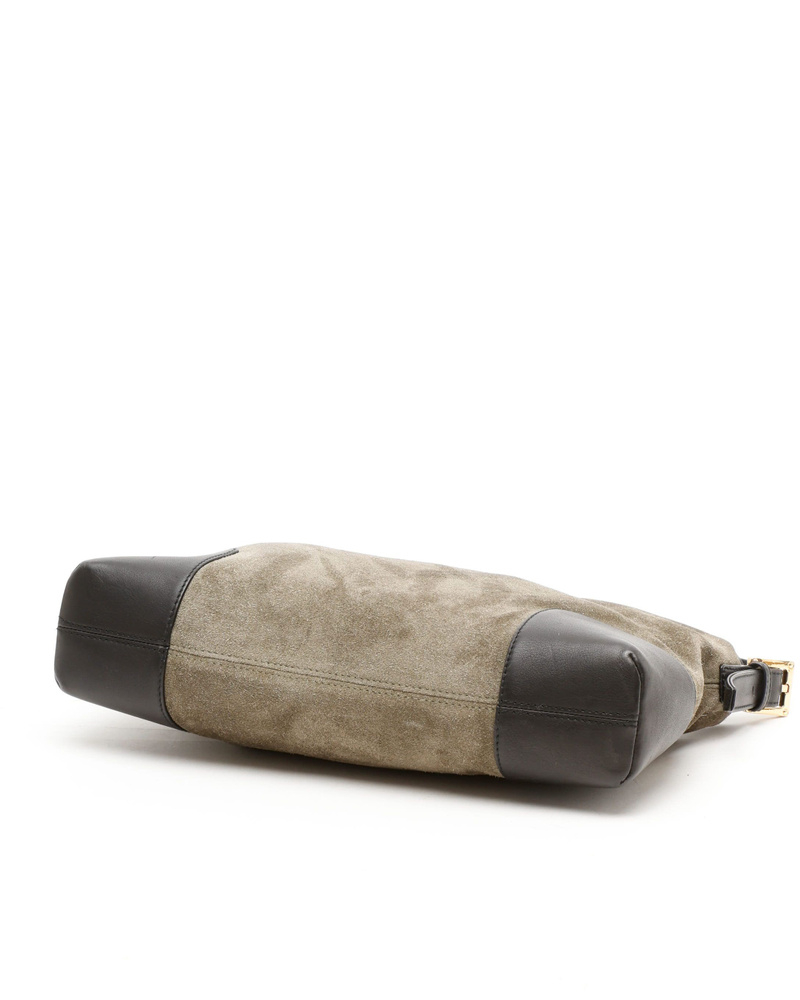 Loewe Suede Anagram Shoulder Bag