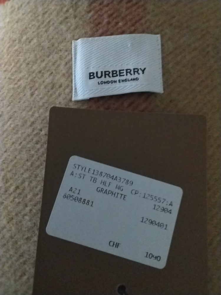 Burberry CAPE aus GRAPHIT