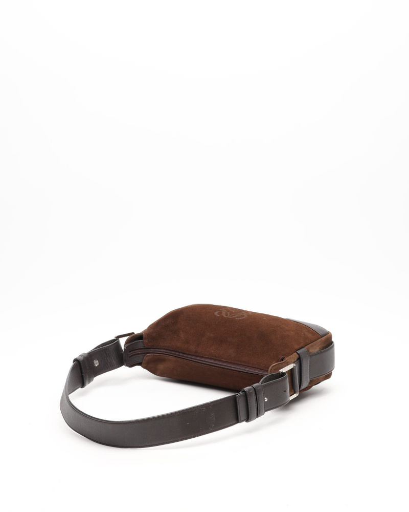 Loewe Suede Anagram Bag