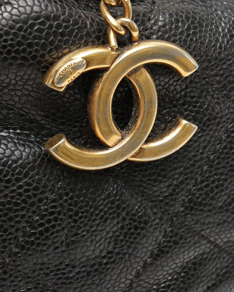 Chanel CC Caviar Tote Bag