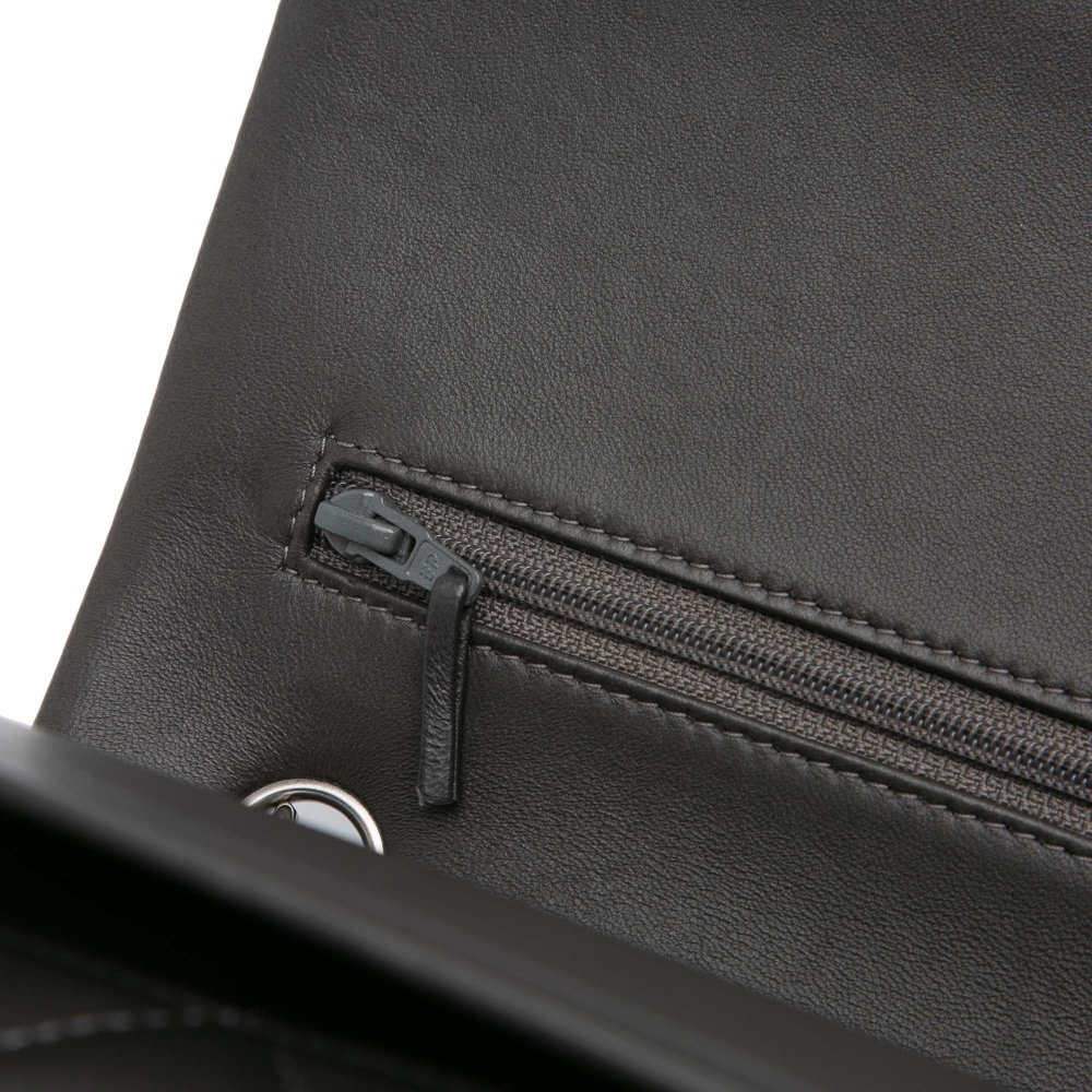 Chanel Classic Double Flap Jumbo Lambskin Leather Matelassè Handbag Grey