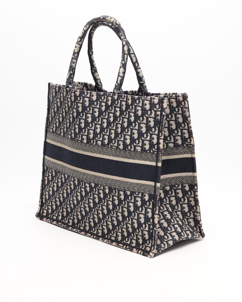 Christian Dior Large Oblique Book Tote Bag