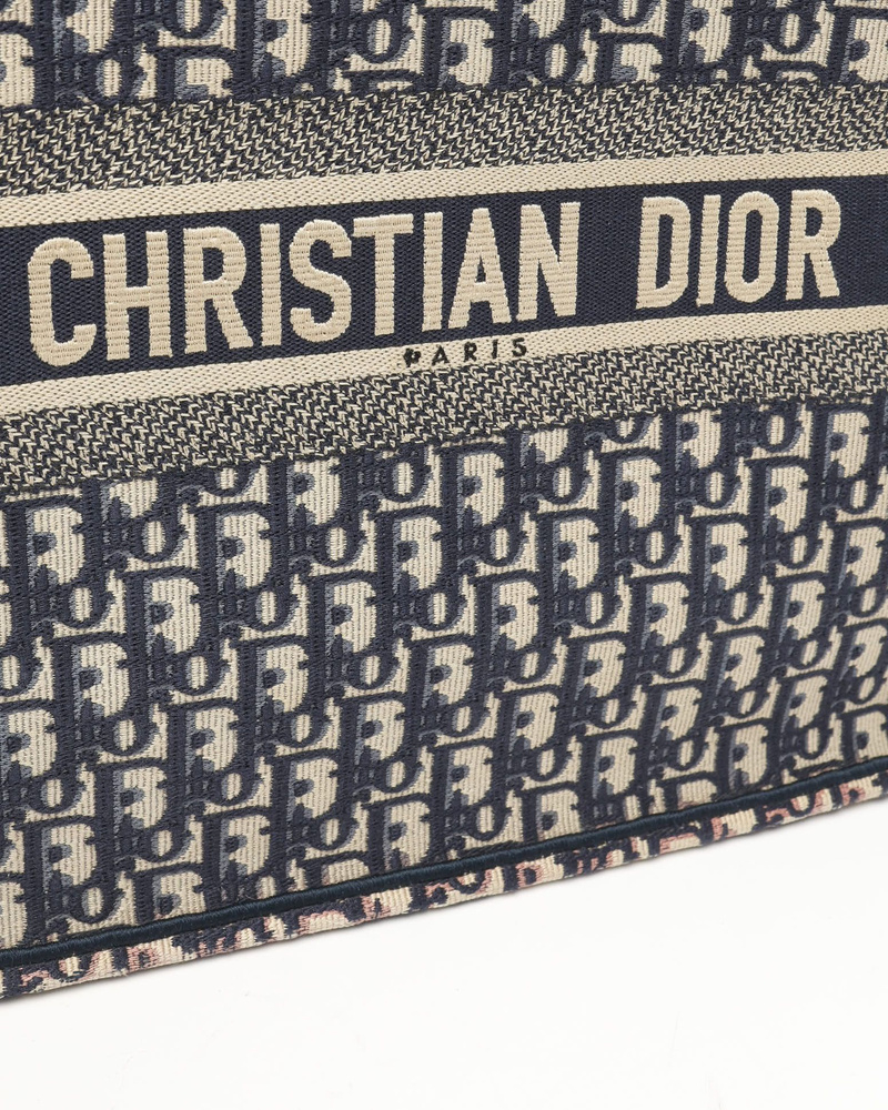 Christian Dior Large Oblique Book Tote Bag