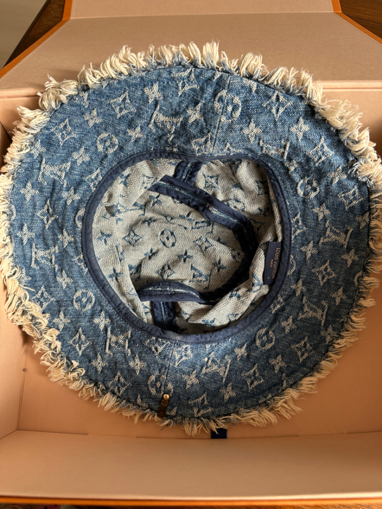 Louis Vuitton Denim Fisher Hat