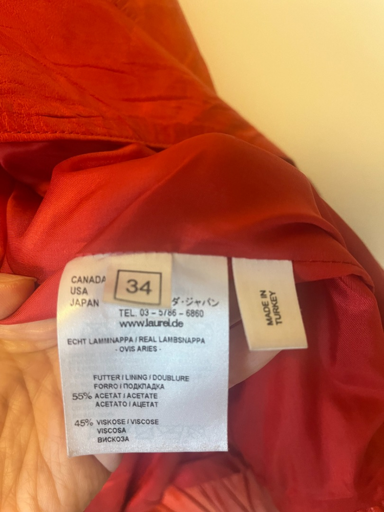 Laurel Veste en cuir élégante