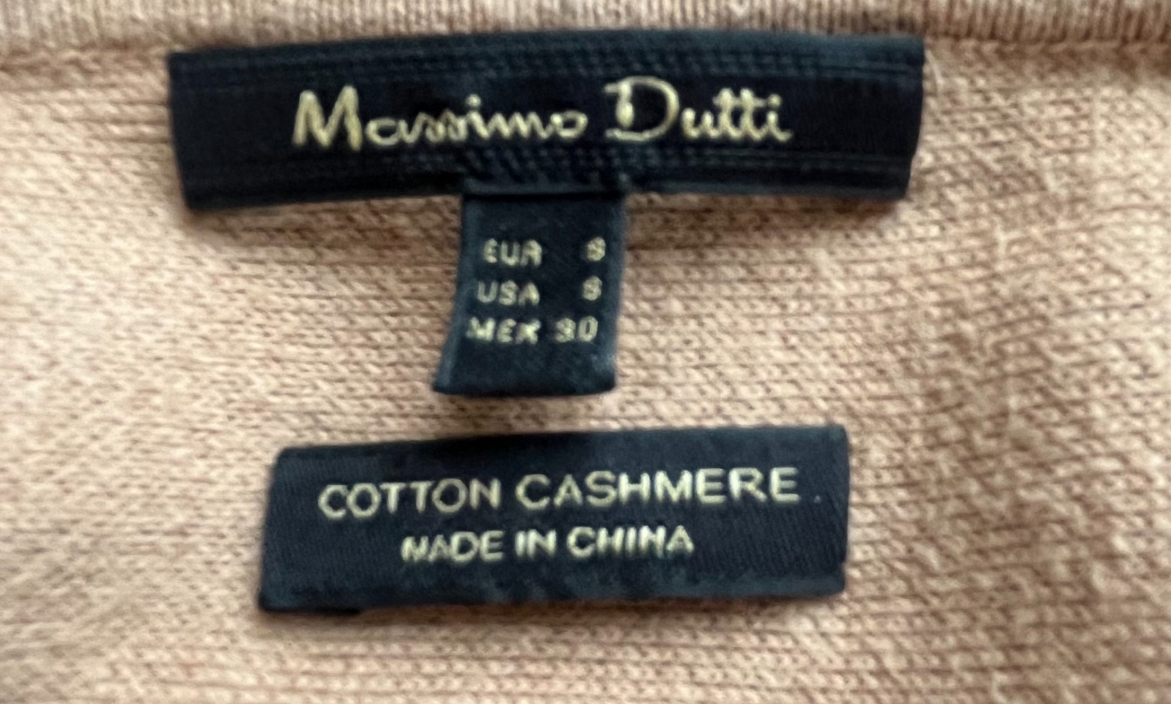 Massimo Dutti Pull en coton-cachemire
