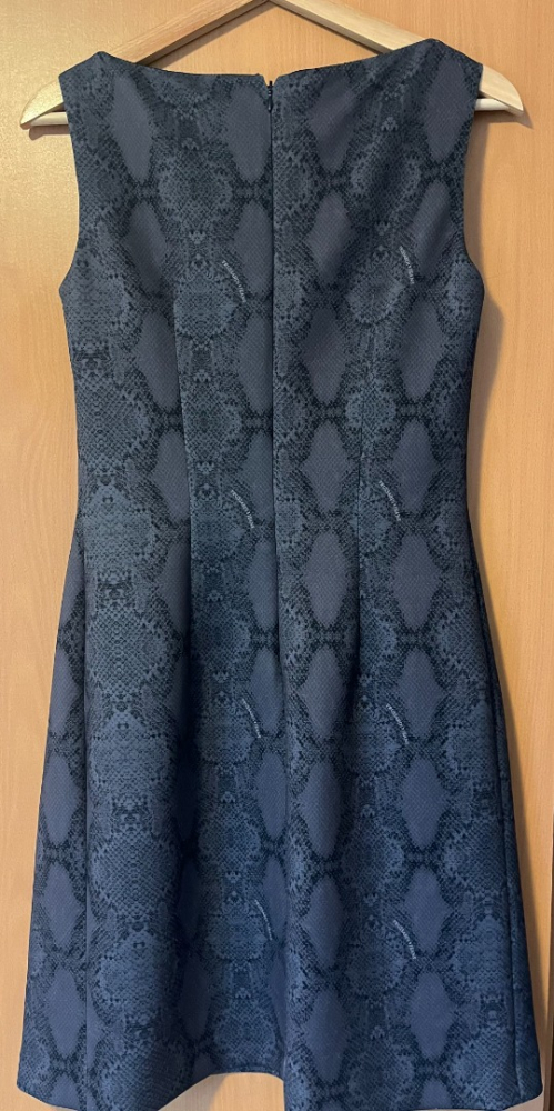 Trussardi Jeans Kleid mit Schlangenhautmuster