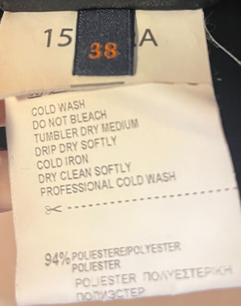 Trussardi Jeans Kleid mit Schlangenhautmuster