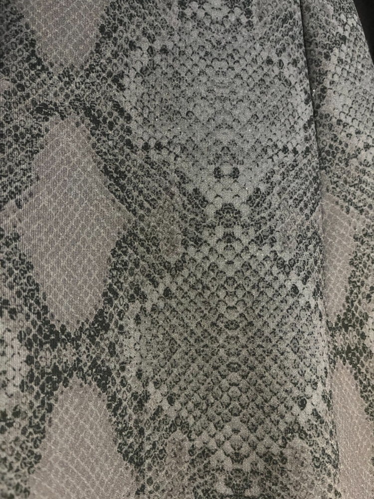 Trussardi Jeans Kleid mit Schlangenhautmuster