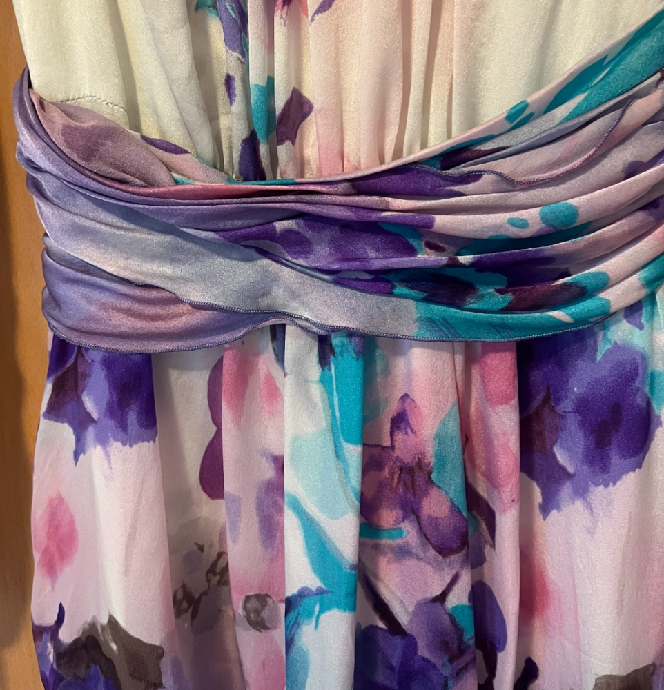 Renato Nucci Robe en soie à fleurs