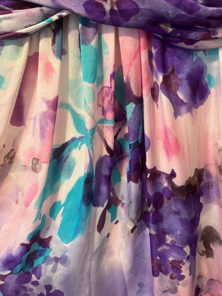 Renato Nucci Robe en soie à fleurs