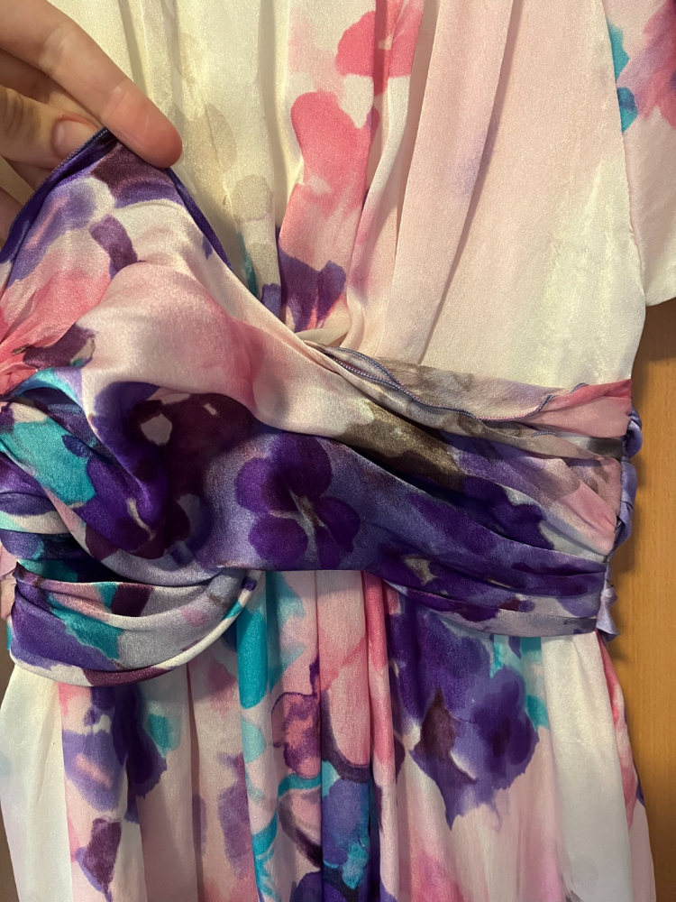 Renato Nucci Robe en soie à fleurs