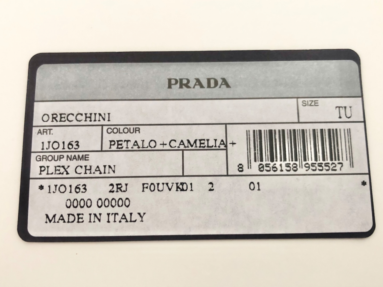 Prada PLEX CHAIN Camelia