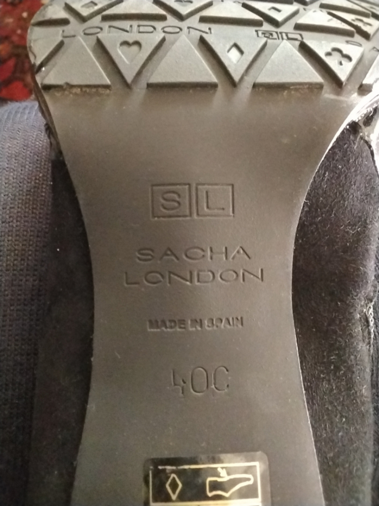 Sacha London BOTTINES en cuir verni