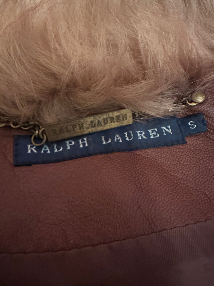 Ralph Lauren cuir agneau