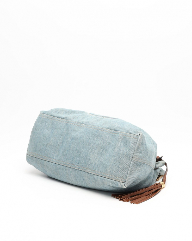 Gucci GG Soho Denim Shoulder Bag