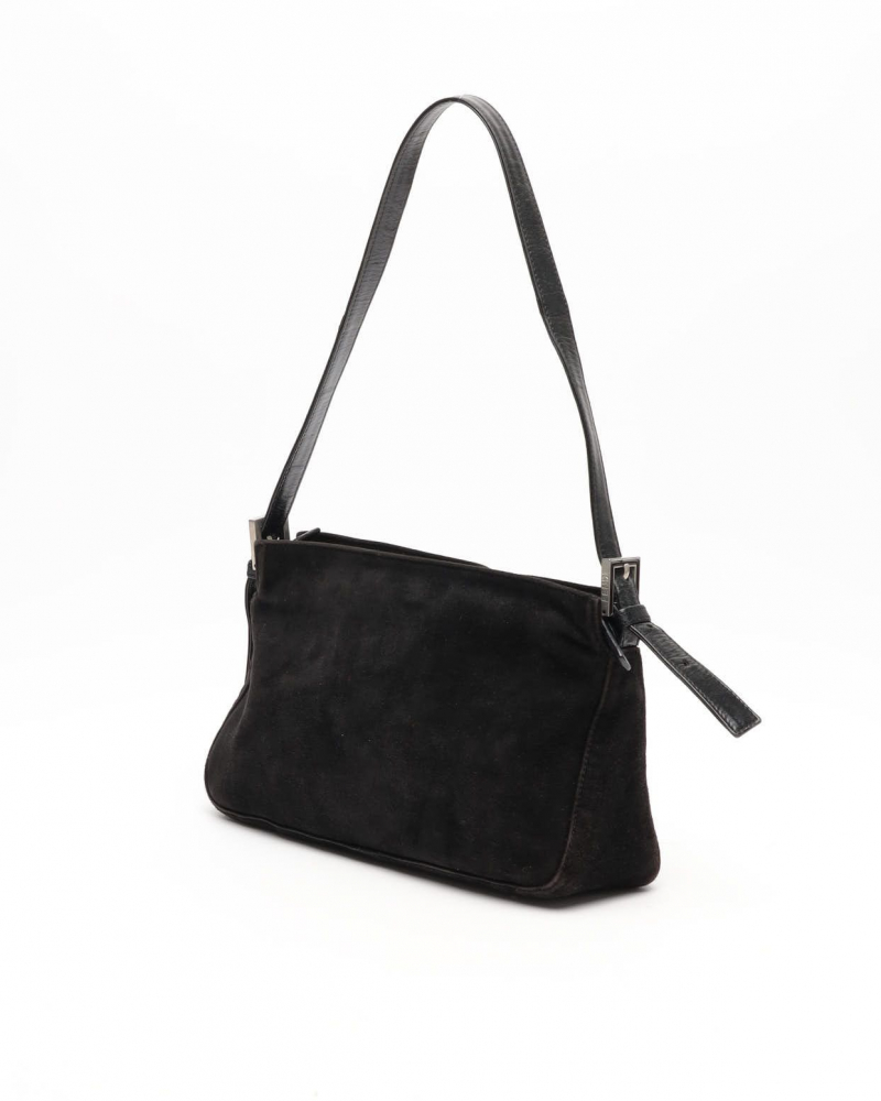 Fendi Suede Baguette Bag