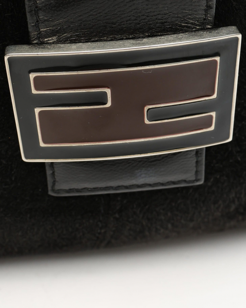 Fendi Suede Baguette Bag