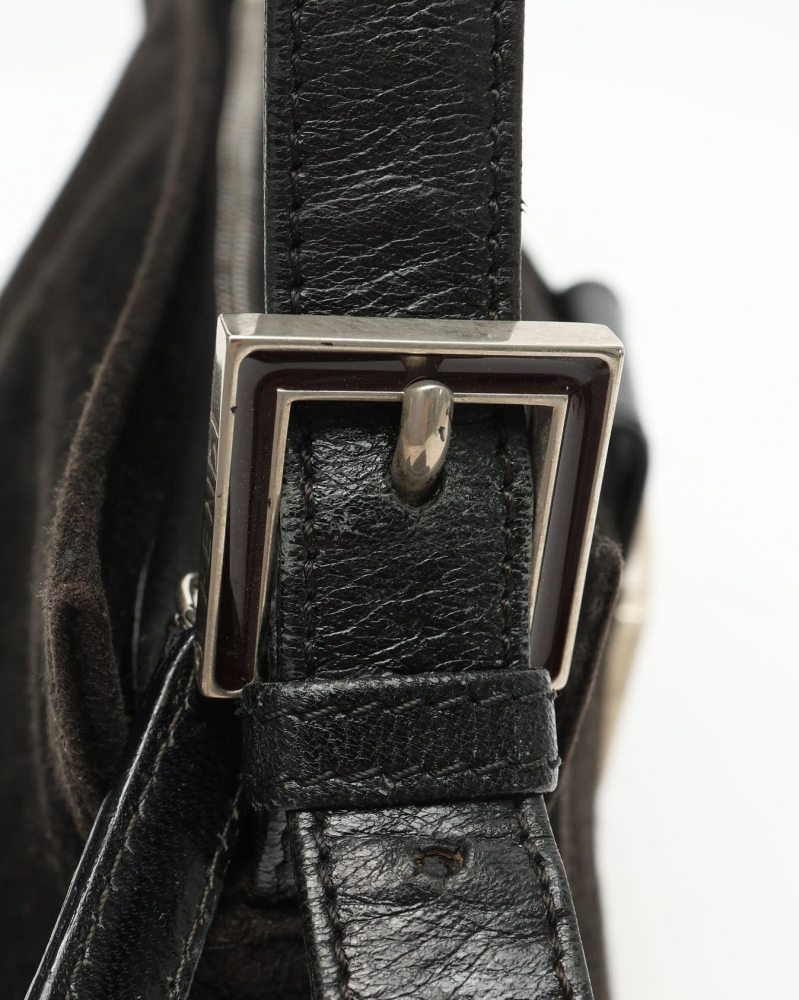Fendi Suede Baguette Bag