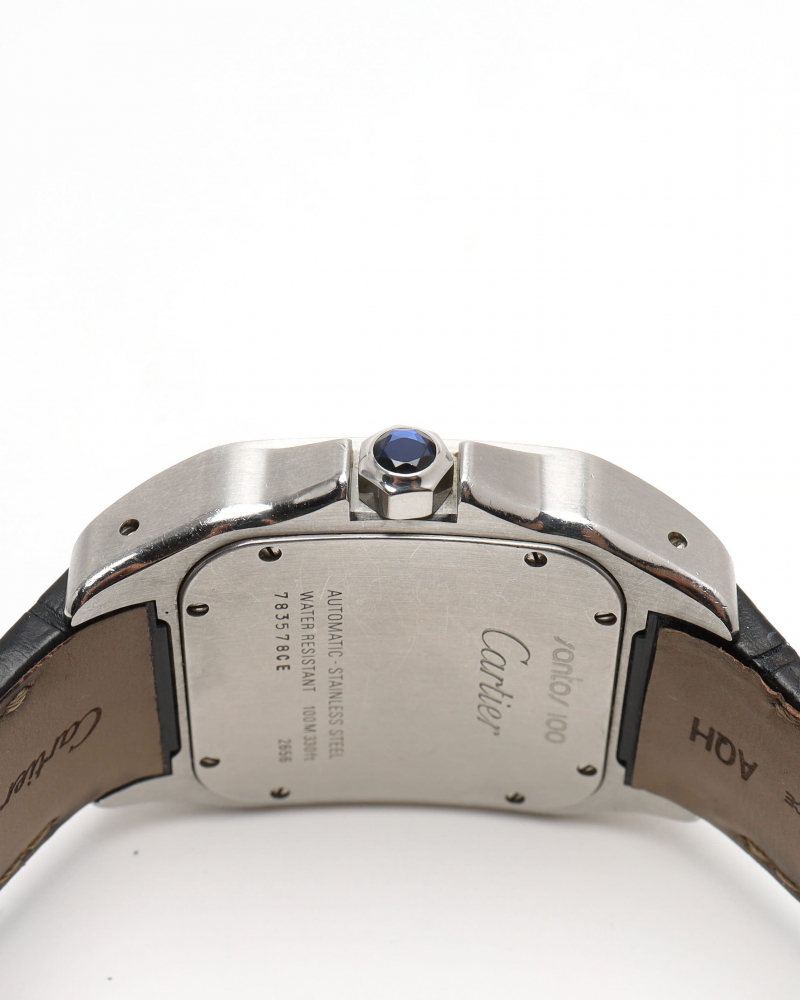 Cartier Santos 100 XI 41mm Ref 2656 Full Set 2006 Watch