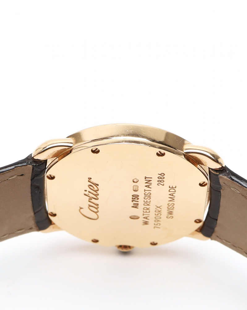 Cartier Ronde Louis Cartier 29mm Ref 2886 18k Rose Gold Watch