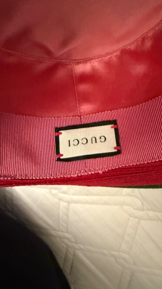 Gucci NEW Straw Hat 57 – Signature Web Band & Bee Detail