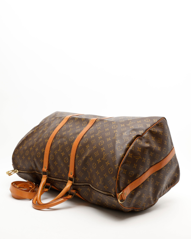 Louis Vuitton Monogram Keepall Bandoulière 60 Weekend Bag