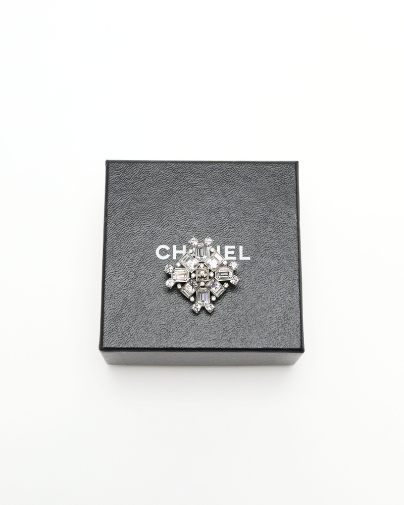 Chanel Rhinestone Brooch
