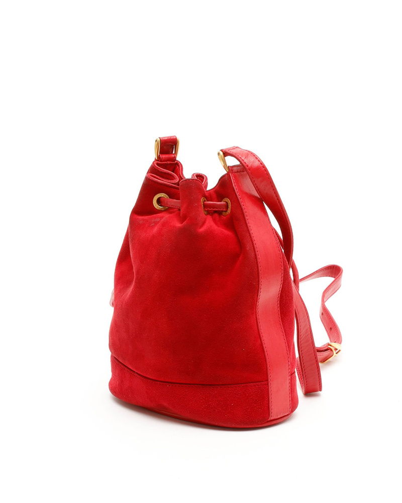 Gucci Suede Horsebit Bucket bag