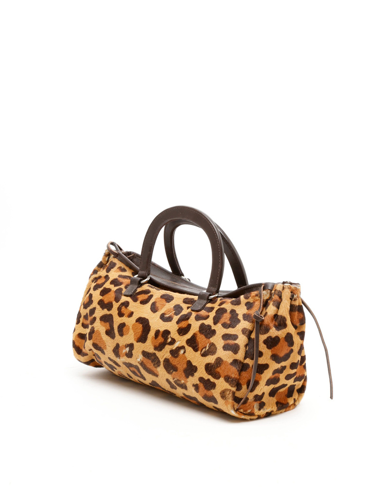 Prada Leopard Baguette Bag