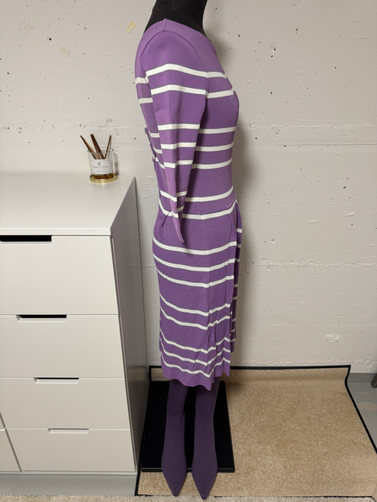 Christian Dior Gestreiftes Kleid