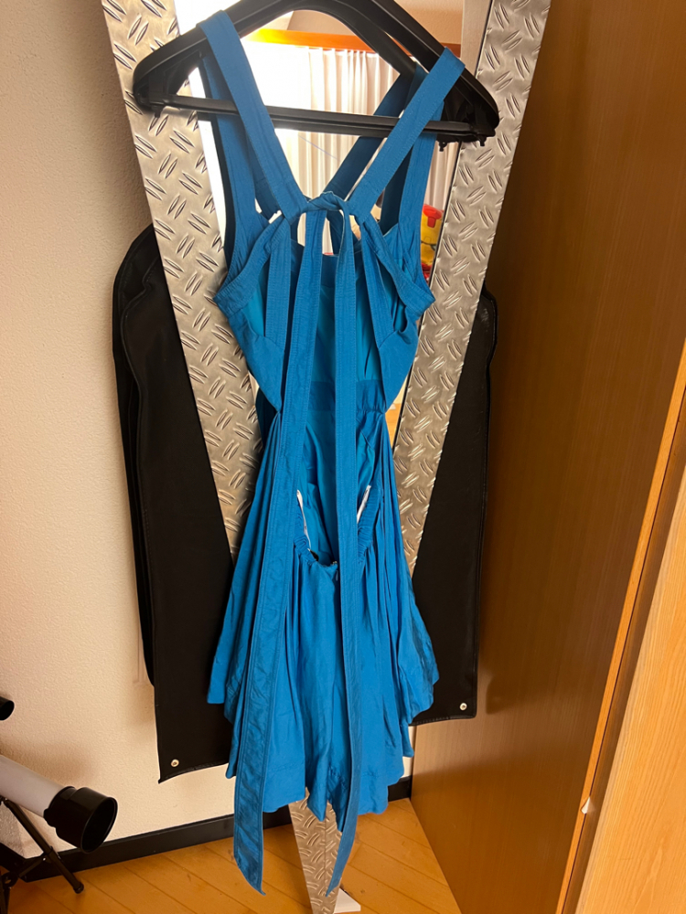 Aje Clara Krawattenkleid hinten