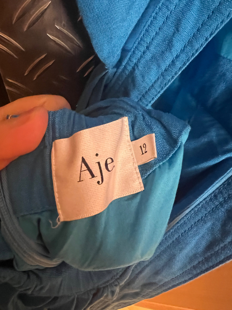 Aje Clara Krawattenkleid hinten