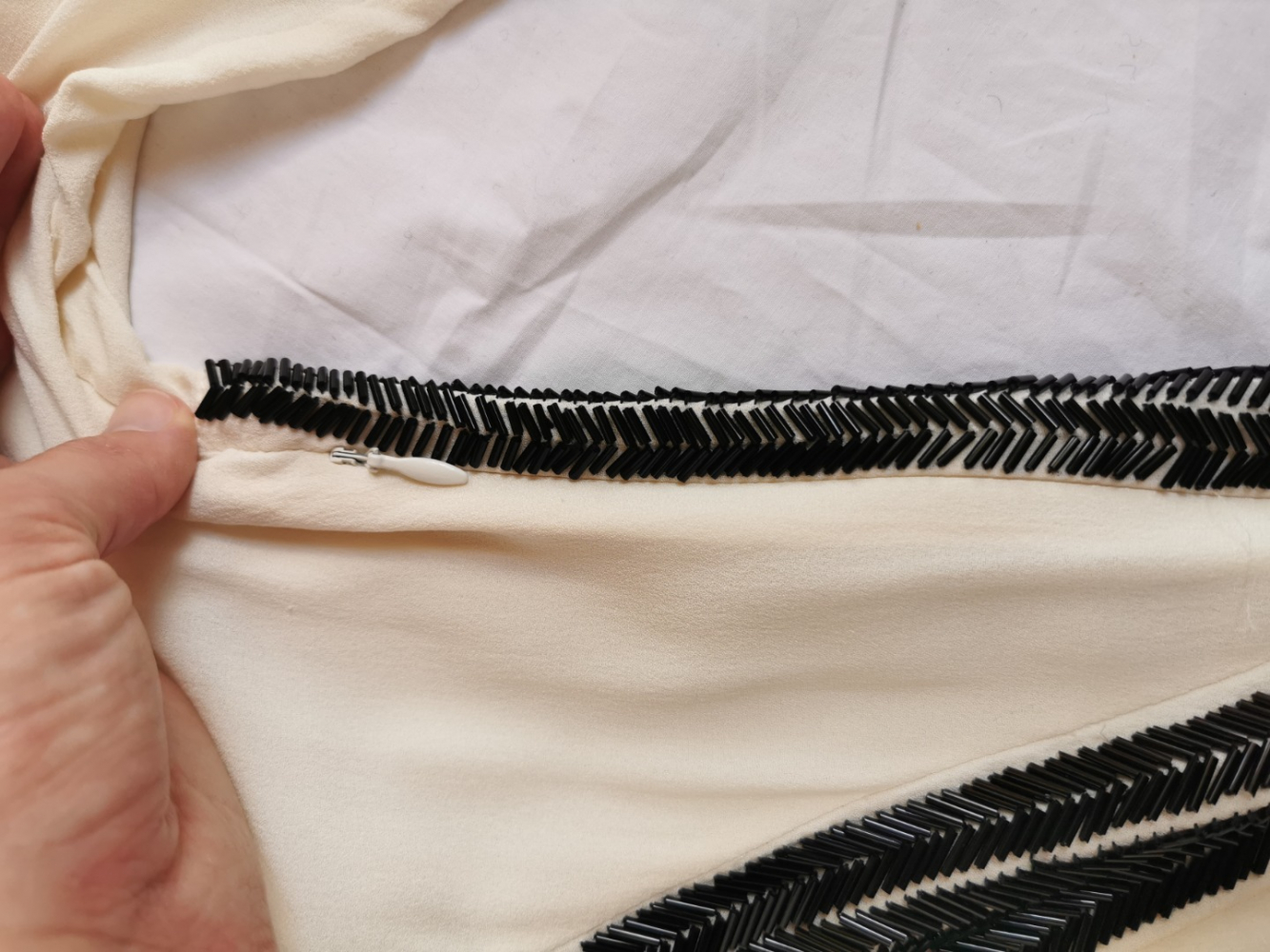 Tory Burch Blouse en soie à paillettes