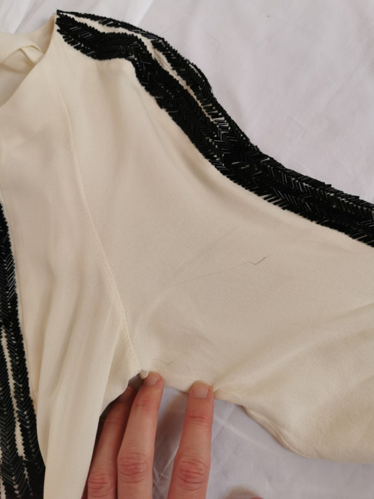 Tory Burch Blouse en soie à paillettes