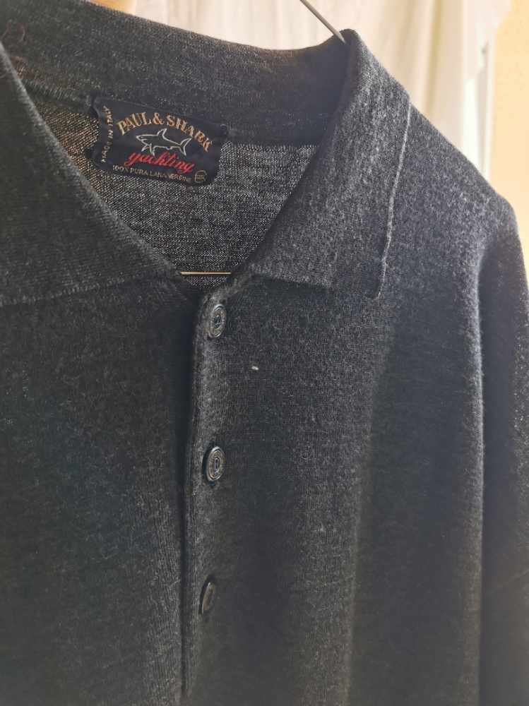 Paul&Shark Antharcite oversized layering